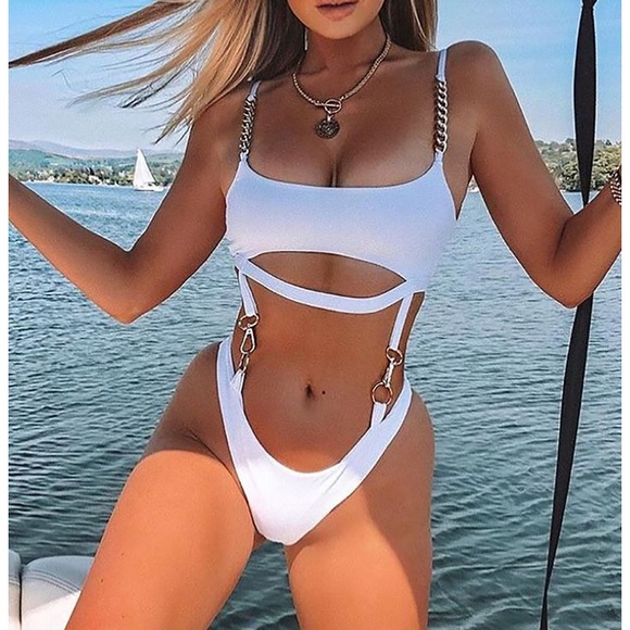 Fashion Nova Other - ❌SOLD on mercari❌ White hook swim suit